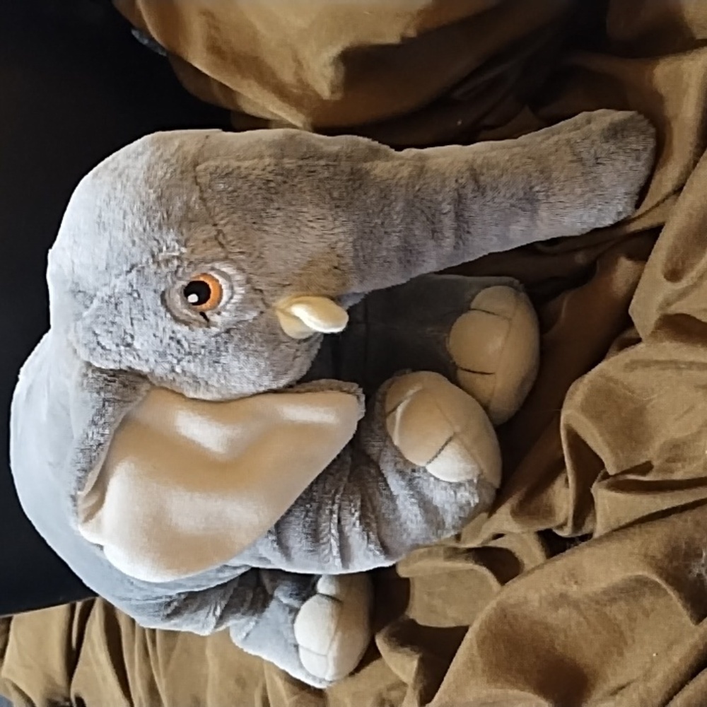 Gray Elephant Plush Toy Nancy Tillman Storytime Book Kohl  Collection Character